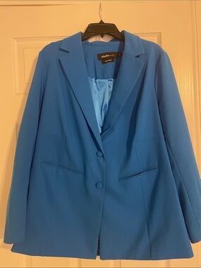 torrid Bright Blue Single-Button Blazer